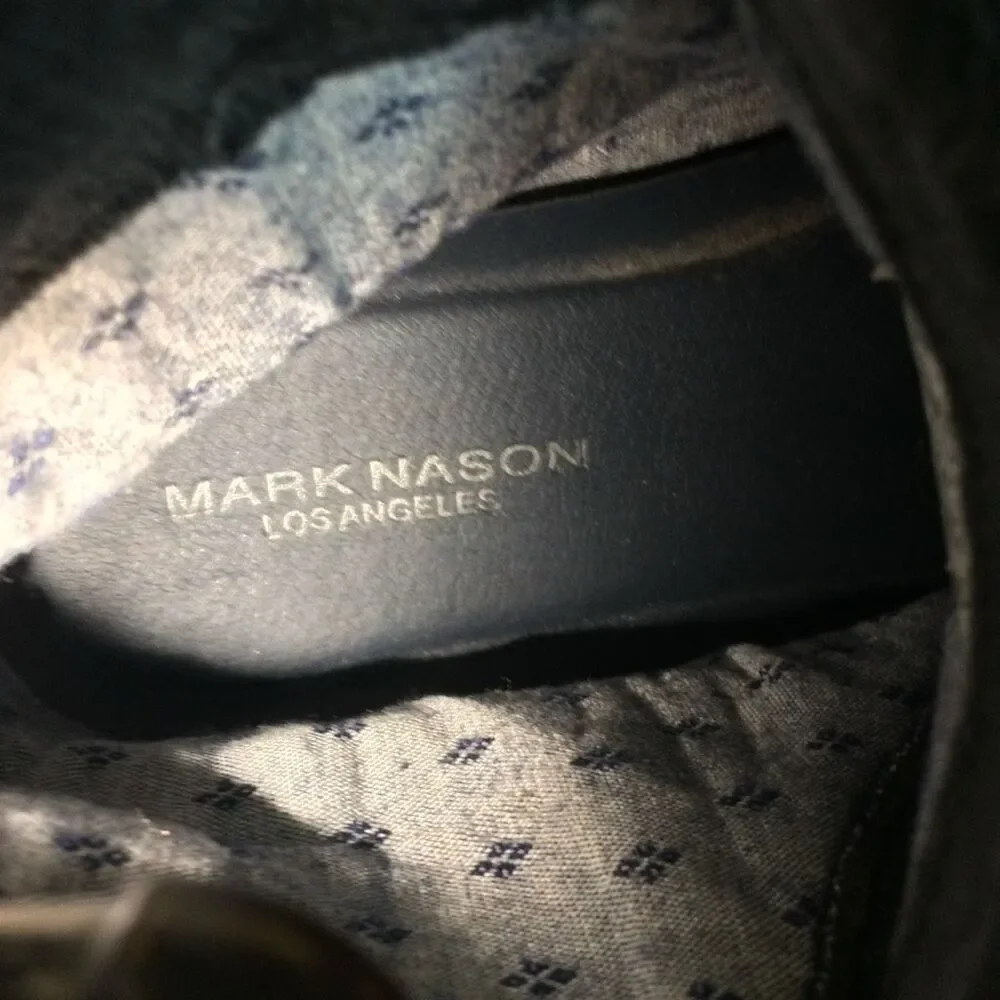 Mark Nason Ottomatic black leather boots 9